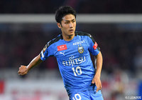 MF大島が全治6週間の負傷【川崎F】