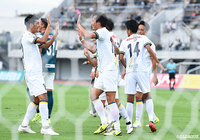 群馬、藤枝、熊本、北九州の上位4チームが揃って勝利!富山は平松の2ゴールで讃岐を下す【サマリー:明治安田J3 第22節】