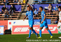中村の2ゴールで秋田が3試合ぶりに勝点3を獲得!開幕からの無敗記録は24試合に【サマリー:明治安田J3 第24節】