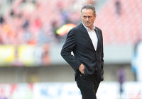 アルベルト監督の退任を発表【新潟】