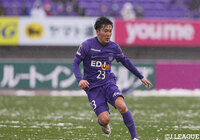 FW鮎川が全治3か月の負傷【広島】