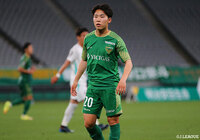 MF阿野が福井ユナイテッドFCに育成型期限付き移籍【東京V】