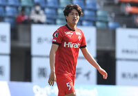 DF阿部が全治4週間の負傷【熊本】