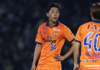 DF落合が全治6週間の負傷【清水】