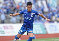 MF大石が全治8週間の負傷【秋田】