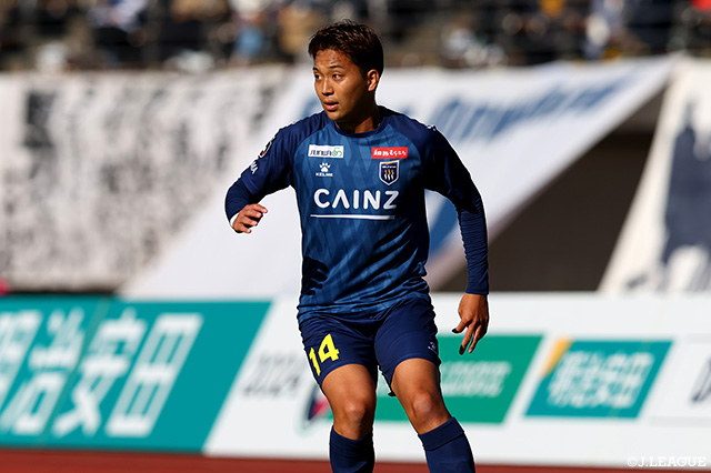 清水よりFW川本が期限付き移籍加入【秋田】