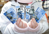 【ＦＸＳＣ２０１５ Ｇ大阪vs浦和　試合前】来場者に配布された大会限定スペシャルカード（１６／２３）