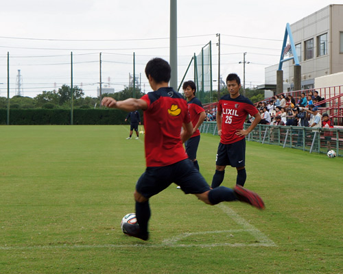 [ [ 鹿島：前日練習の様子 ] ] | J's GOAL | フォトニュース