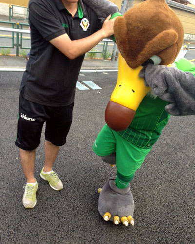 [ ［ 東京Ｖ：ヴェルディ君の怪我について ］ ] | J's GOAL | フォトニュース