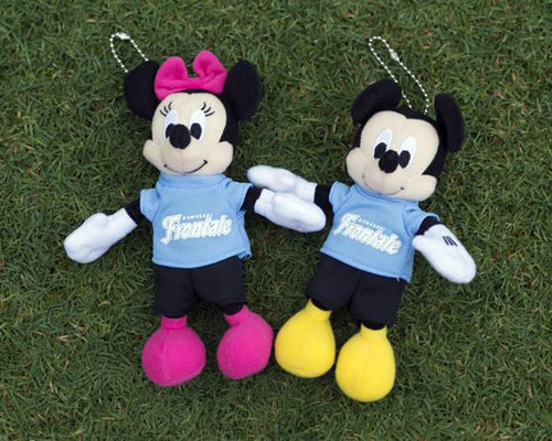 [ [ 川崎Ｆ：「ボールチェーン　ミッキーマウス・ボールチェーン・ミニーマウス」発売! ] ] | J's GOAL | フォトニュース