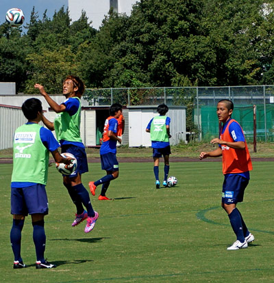 [ [ 甲府：試合前日の様子 ] ] | J's GOAL | フォトニュース
