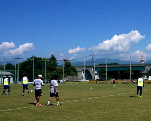 [ [ 甲府：試合前日の様子 ] ] | J's GOAL | フォトニュース