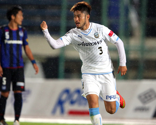 [ [ ヤマザキナビスコカップ：準決勝 Ｇ大阪 vs 川崎Ｆ ] ] | J's GOAL | フォトニュース