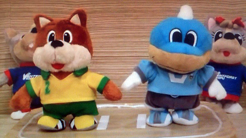 [ おしゃべりトコトコフロンタvsおしゃべりトコトコジェフィ（ふろん太の川vsジェフィの海） ] | J's GOAL | フォトニュース