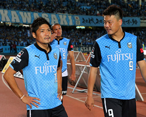 [ [ ヤマザキナビスコカップ：準決勝 川崎Ｆ vs Ｇ大阪 ] ] | J's GOAL | フォトニュース