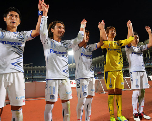 [ [ ヤマザキナビスコカップ：準決勝 川崎Ｆ vs Ｇ大阪 ] ] | J's GOAL | フォトニュース