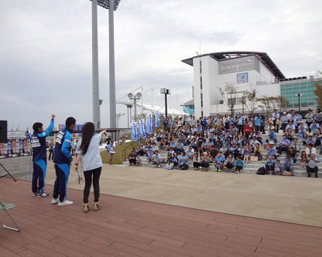 [ [ 讃岐：10／19　vs愛媛に向けて決起集会 ] ] | J's GOAL | フォトニュース