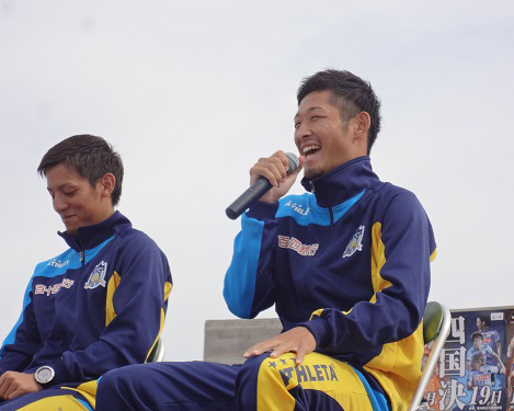 [ [ 讃岐：10／19　vs愛媛に向けて決起集会 ] ] | J's GOAL | フォトニュース