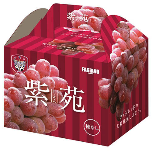 [ [ 岡山：岡山県次世代フルーツ「紫苑（しえん）」販売・PRについて ] ] | J's GOAL | フォトニュース