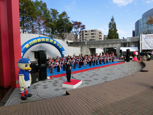 [ [ 横浜FM：「都筑区民まつり」にマリノスケが参加 ] ] | J's GOAL | フォトニュース