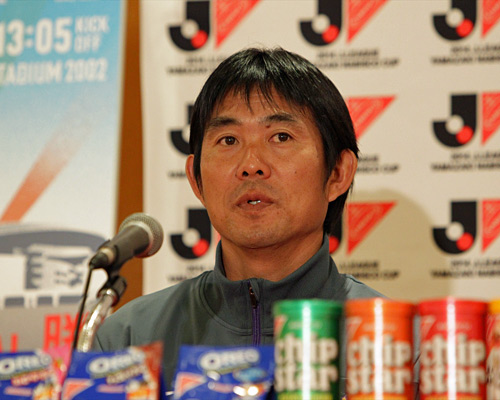 [ [ ヤマザキナビスコカップ：決勝 広島 vs Ｇ大阪 ]前日会見（広島） ] | J's GOAL | フォトニュース