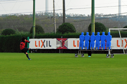 [ [ 鹿島：前日練習の様子 ] ] | J's GOAL | フォトニュース