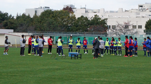 [ [ 甲府：前日練習の様子 ] ] | J's GOAL | フォトニュース