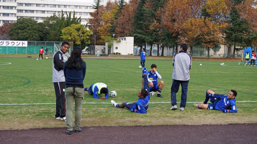 [ [ 甲府：前日練習の様子 ] ] | J's GOAL | フォトニュース