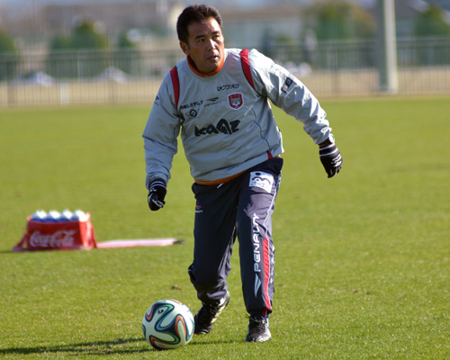 [ [ 岡山：2014シーズン最後の合同練習 ] ] | J's GOAL | フォトニュース