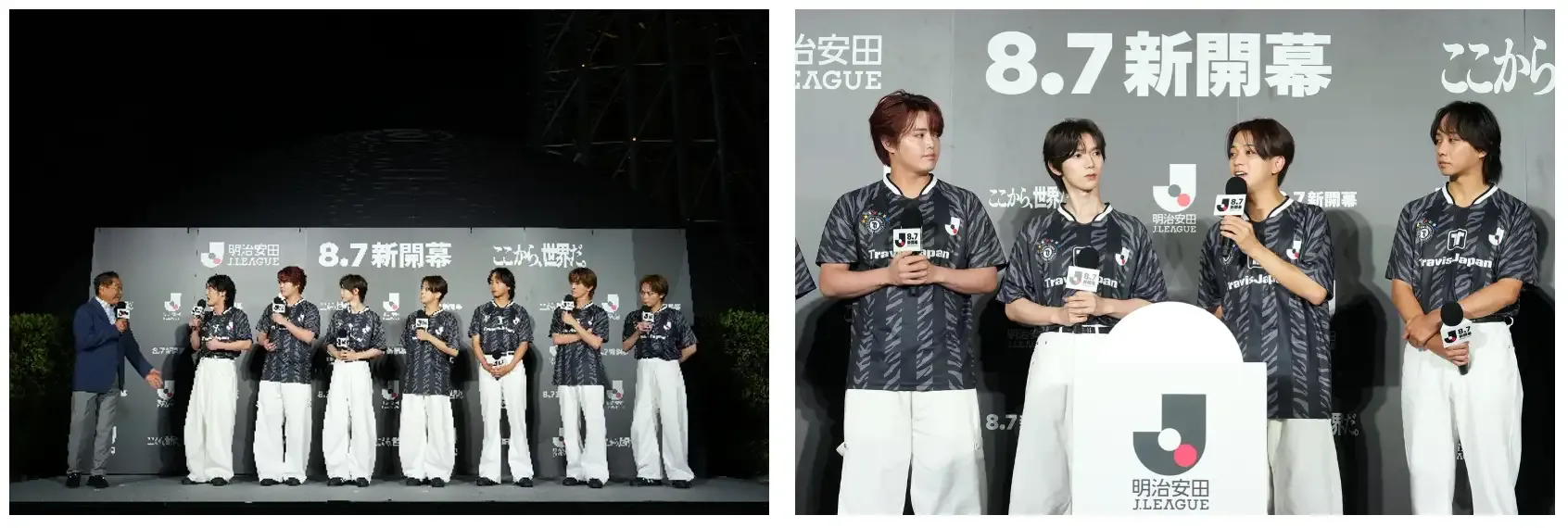 Travis Japanがスペシャルアンバサダーに就任後、初のイベント登壇!松木安太郎さんとともに東京スカイツリー®史上最多となる1日で60種類の特別ライティングを点灯「Jリーグ 8.7新開幕」東京スカイツリー点灯式 開催レポート