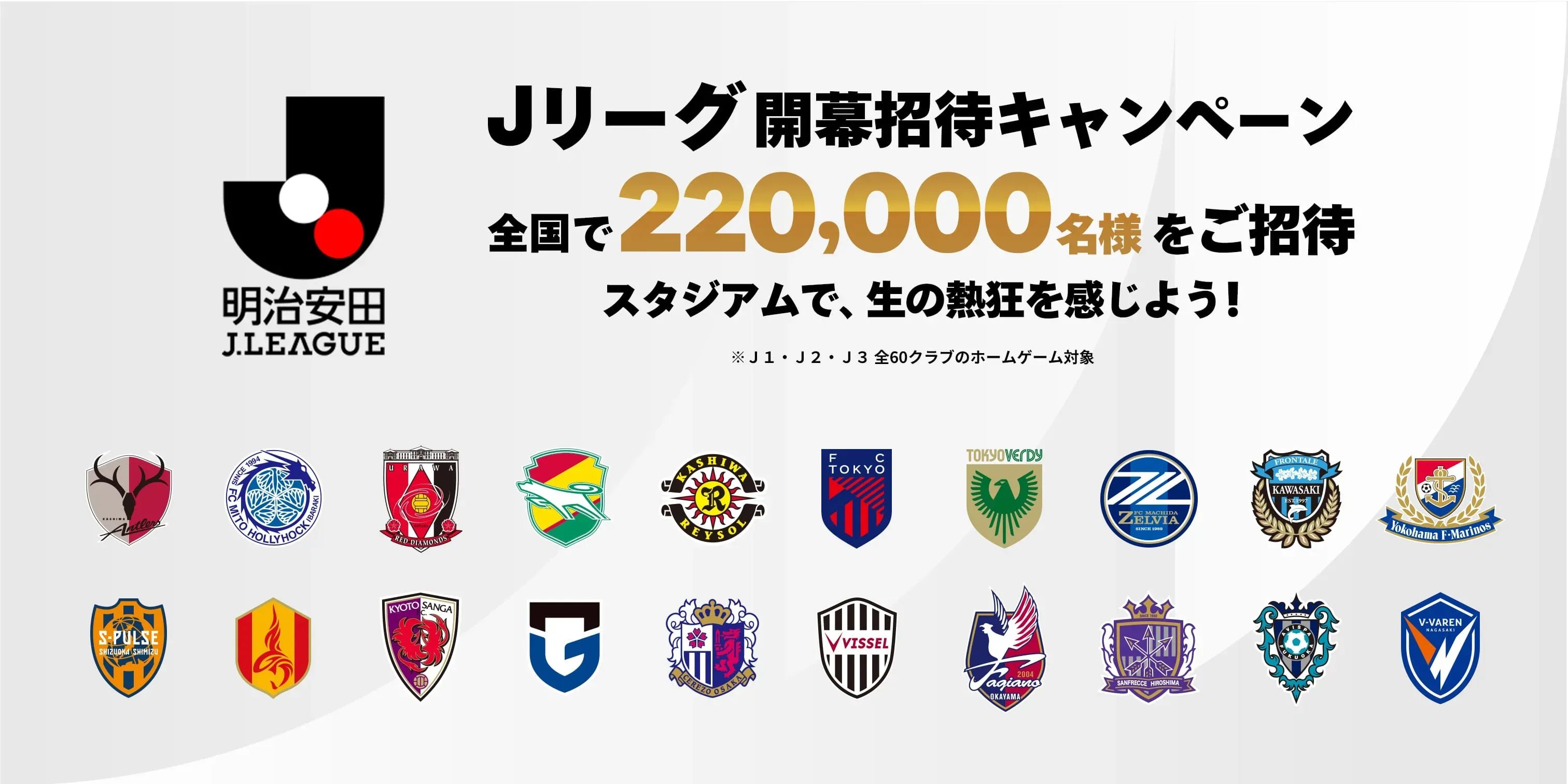 夏休みはＪリーグを観に行こう！