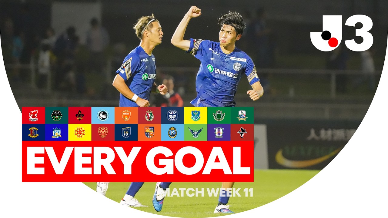 TABLE TOP CLASH! 👀 | Every Goal In J3 - Match Week 11