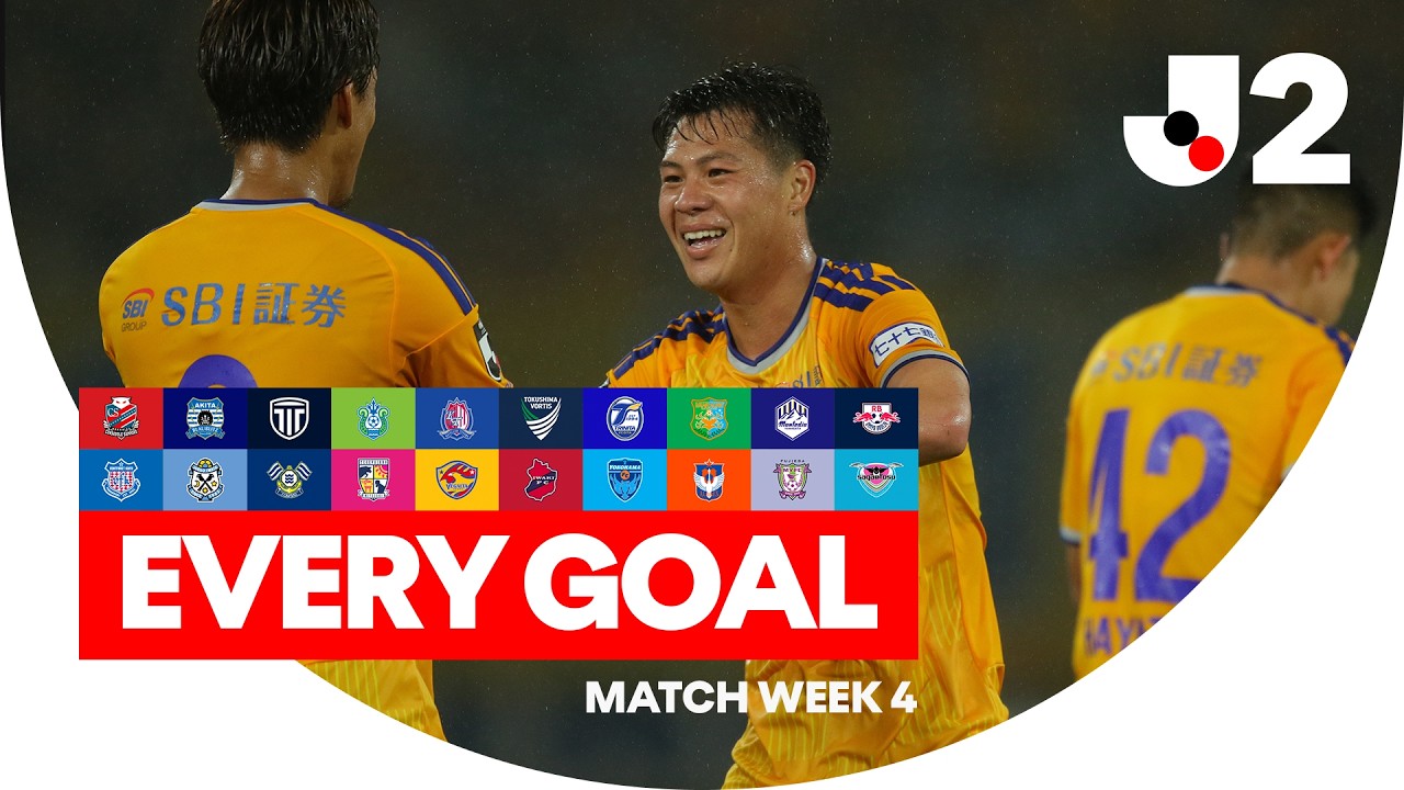 STUNNERS, SCREAMERS & MORE!! | EVERY GOAL | J2 League - Matchweek 4