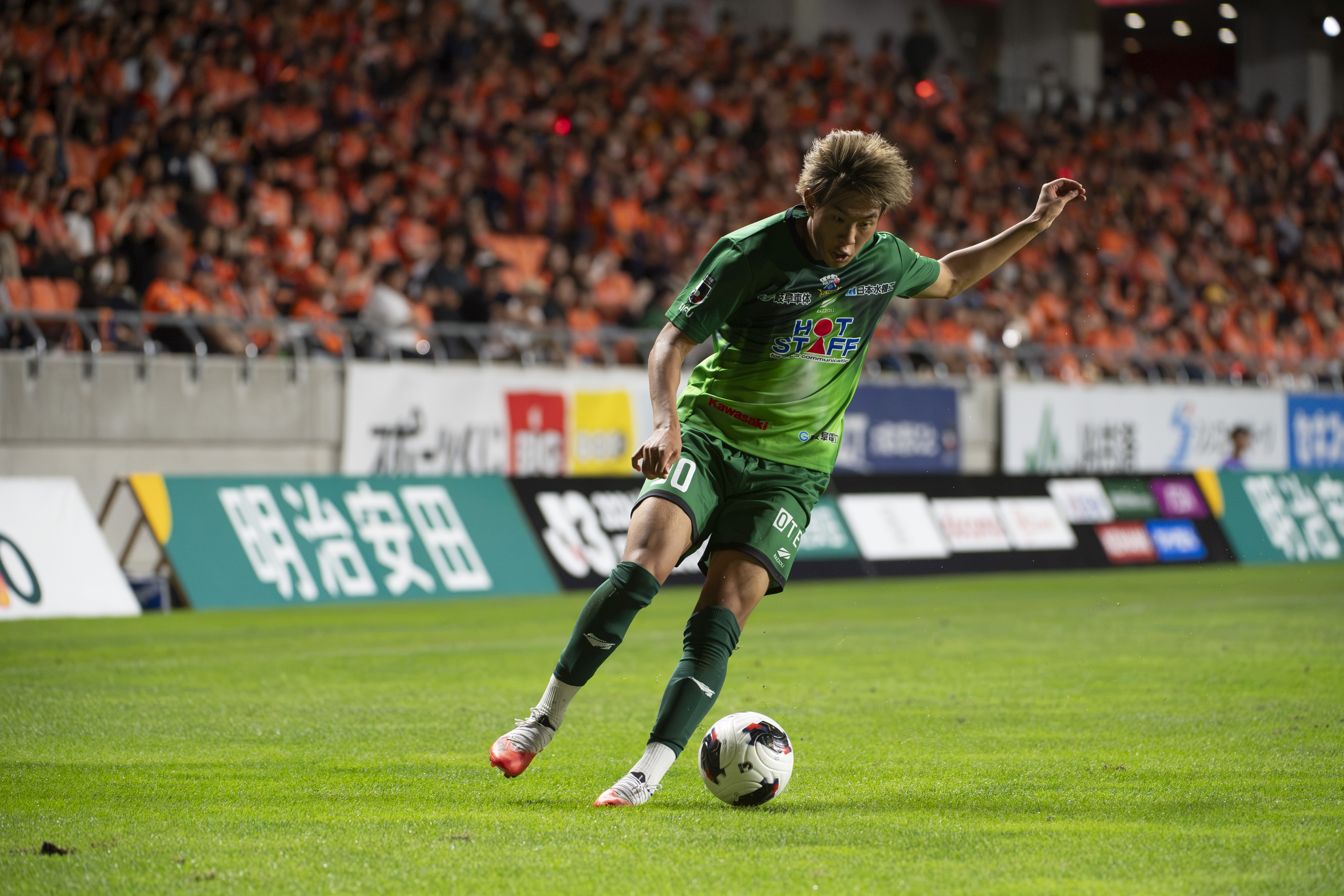 岐阜vs横浜FC_キム・ユゴン