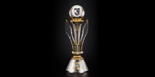 明治安田ＪリーグPLAYER OF THE YEAR トロフィー