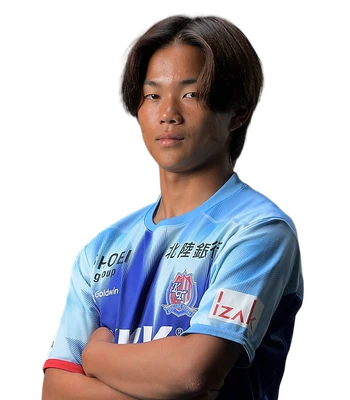 公式】明治安田J2・J3百年構想リーグ受賞者 FC今治 梅木 怜
