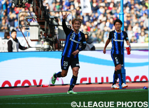 昨年王者のガンバ大阪