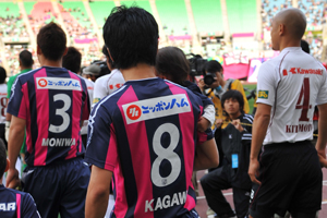 Ｃ大阪の背番号8は、森島寛晃氏をはじめ香川真司（写真）などチームの中心選手が背負う特別な番号。