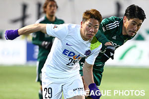 明治安田Ｊ１第2節の松本山雅戦では、悔しい思いを味わった。