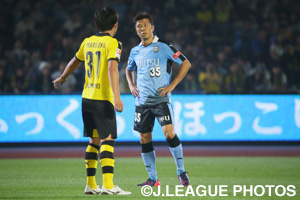 川崎Ｆに復帰した田坂。ドイツでの経験を生かせるか。