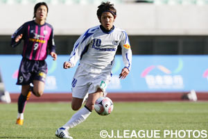 Ａ代表で活躍する宇佐美貴史（Ｇ大阪）も、同大会の出場経験を持つ。（2008年12月27日撮影）