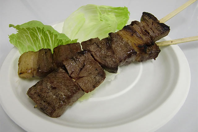 信州プレミアム牛串焼