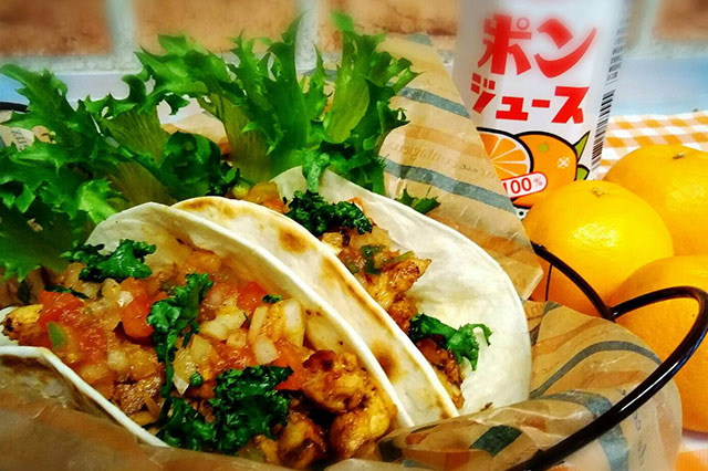 グリルチキン　ストリートタコス