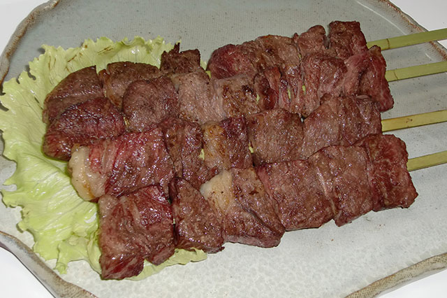 信州プレミアム牛串焼