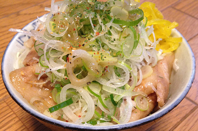 深谷ネギ豚丼