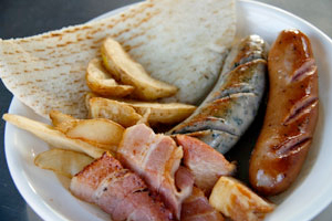 八ヶ岳ベーコンの全部盛り