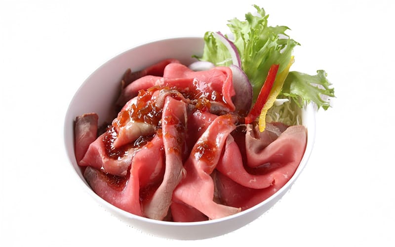 炙り牛たたき丼