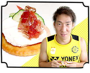 もうひとつのルヴァンカップレシピ　柏レイソル：日立台食堂ピアノの<br>ヘルシーチキン梅肉添え