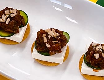 もうひとつのルヴァンカップレシピ　ジェフユナイテッド千葉：チャンジャと落花生のクリーミィなルヴァンプライムスナック