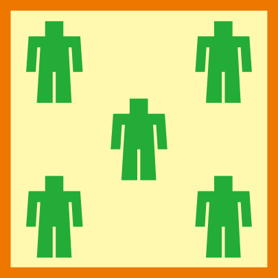 密集・密接を避け、感染リスクのある行動